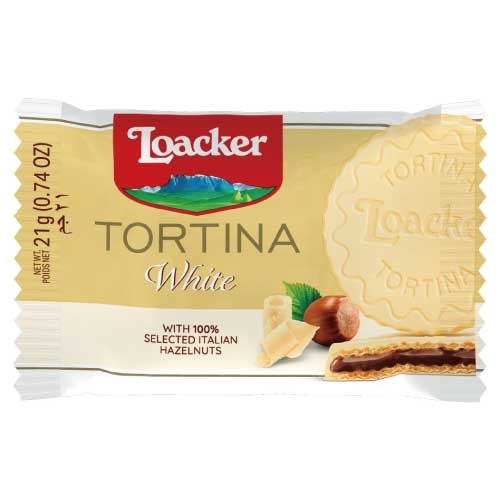 【Loacker】トルティーナ ホワイト1P