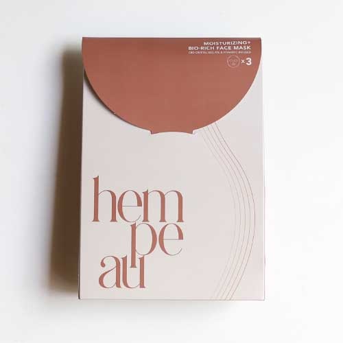 【hempeau】ヘンポ フェイスマスク 25ml ( 3枚入り )