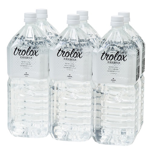 【Trolox】天然抗酸化水 Trolox 2L＜6本入り＞（Web限定）