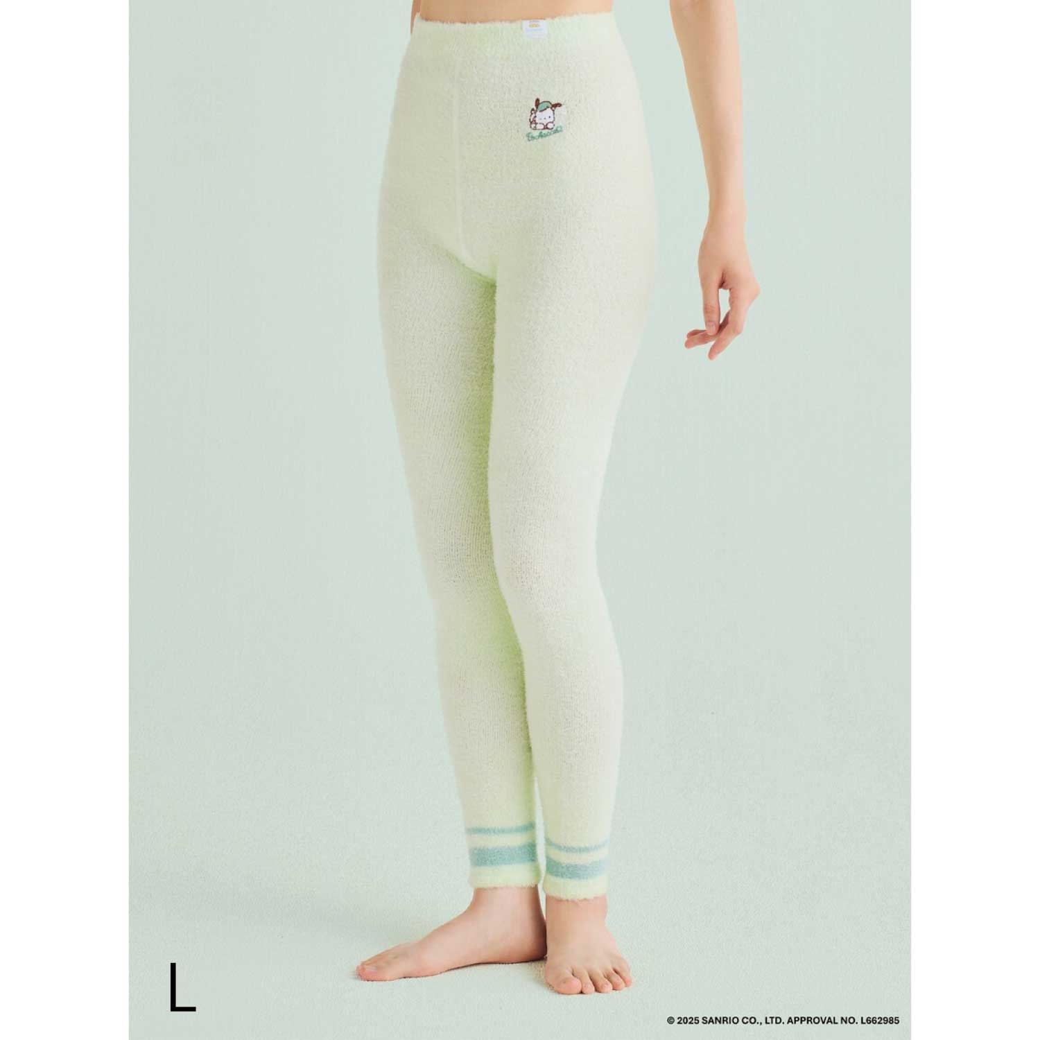 【Ballelite】ポチャッコ　もこもこ着圧ナイトレギンス　MNT　＜M/L＞(L)