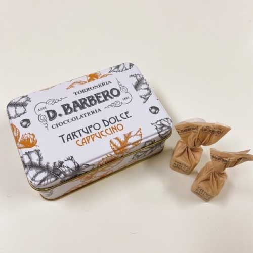 【D.BARBERO】バルベロ トリュフチョコレート カプチーノ缶