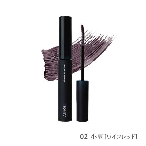 【AINOKI mebuki】プレゼンスラッシュマスカラ＜全２色＞(02 小豆)