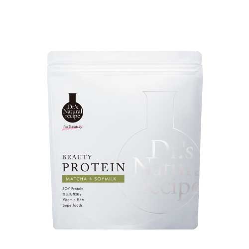 【Dr.'s Natural recipe】ドクターズ ナチュラル レシピ 美容プロテイン（抹茶豆乳味）