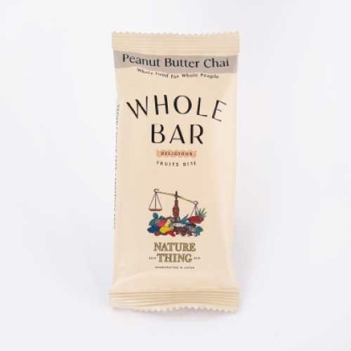 【NATURE THING】WHOLE BAR　Peanut Butter Chai