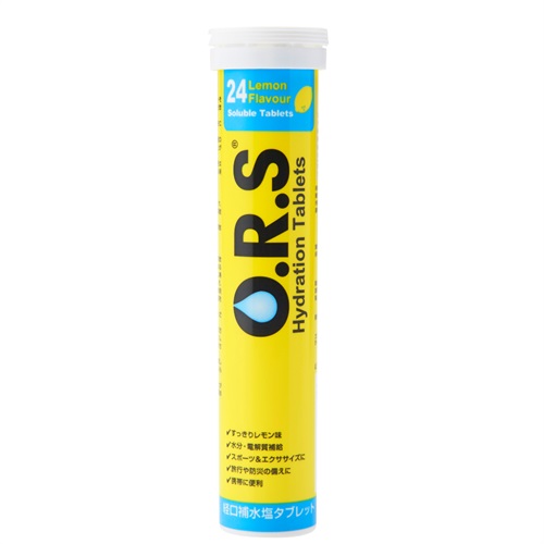 O.R.S】Hydration Tablets ＜レモン＞24TB ｜Biople WEB STORE