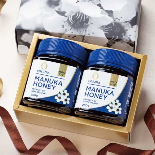 ≪10%OFF≫【cosana】2025 サマーキット【マヌカハニー使い分けギフトセット：ギフト箱入】
