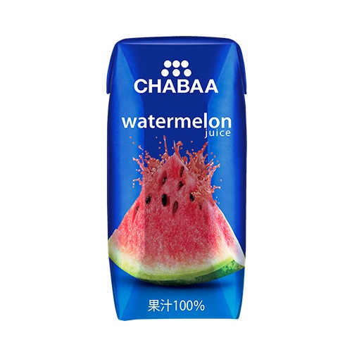 【CHABAA】100％ジュース ウォーターメロン 180mL