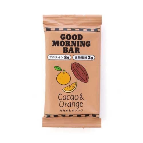 【BROWN SUGAR 1ST.】グッドモーニングバー カカオ＆オレンジプロテイン