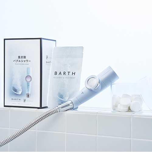 BARTH】マイクロ・ナノバブル重炭酸バブルシャワー ｜Biople WEB STORE