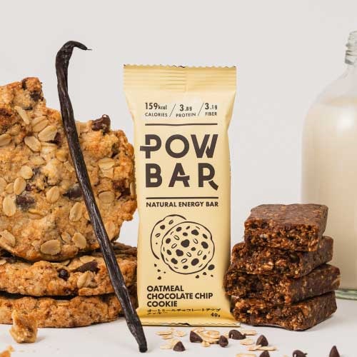 【POW BAR】オートミールチョコレートチップクッキー