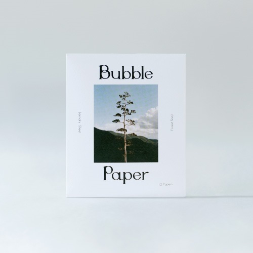 【Bubble Paper】Bubble Paper [Forest Soap]（12枚入り）