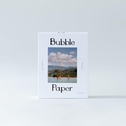 【Bubble Paper】Bubble Paper [Forest Soap]（28枚入り）