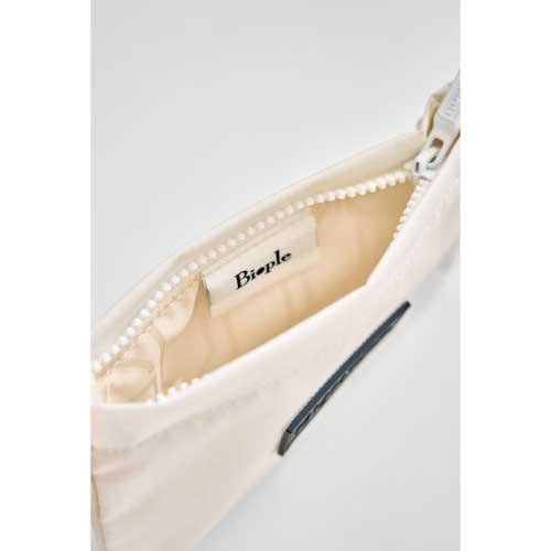 【HUNTER】Biople別注 TRAVEL MINI POUCH ＜全2色＞(WHT)