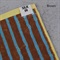 【WITHORWITHOUT】Stripe Mini Towel  ＜全2色＞(Brown)