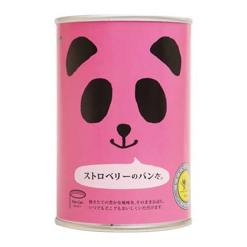 【パンだ缶】ストロベリーのパンだ