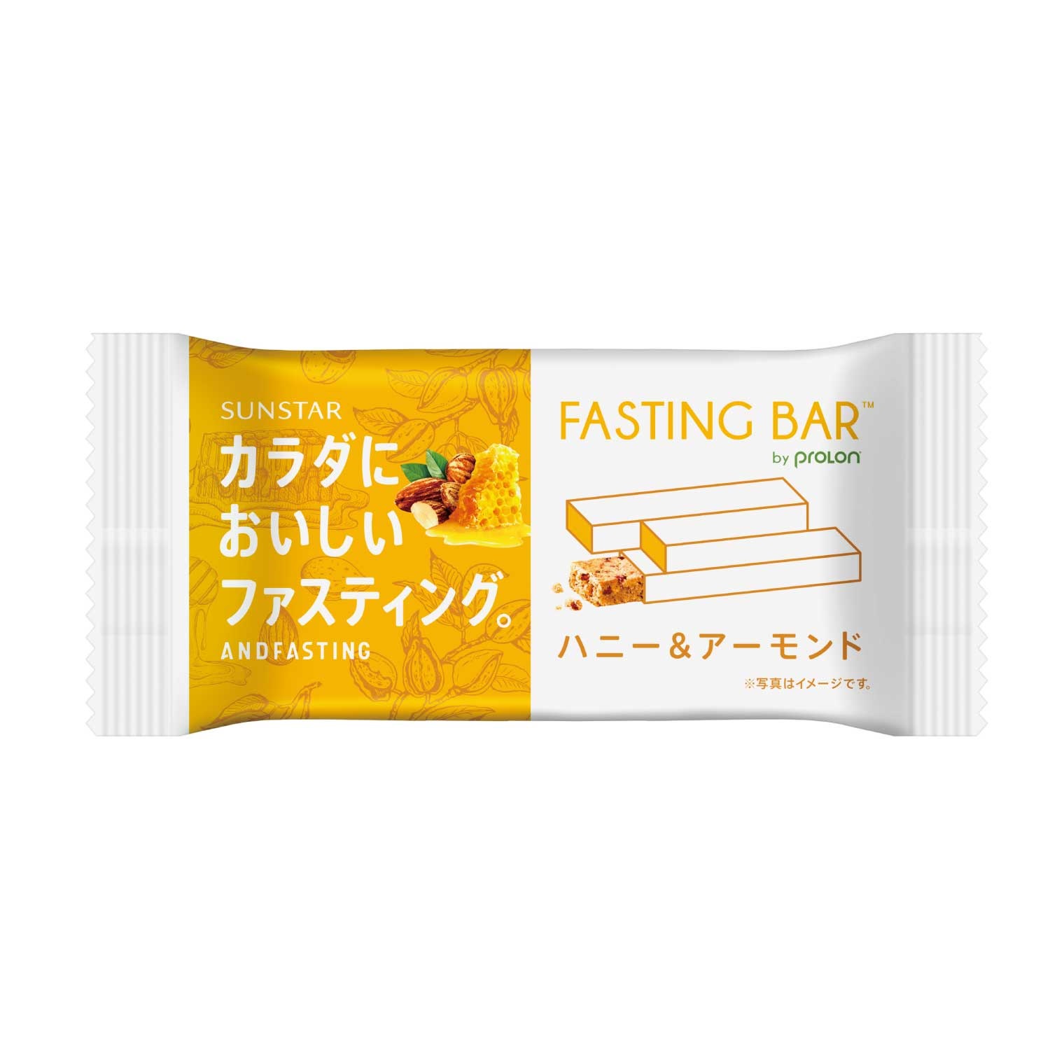 【ANDFASTING】FASTINGBAR ハニー＆アーモンド