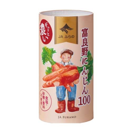 【JAふらの】富良野にんじん100　カート缶　125ml