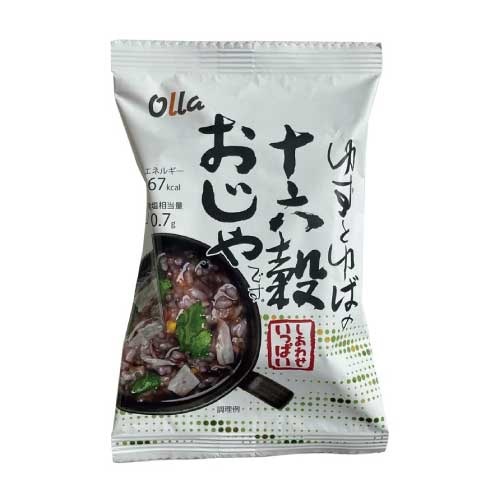 【しあわせいっぱい】ゆずとゆばの十六穀おじや