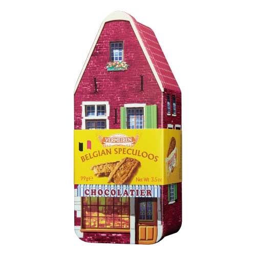 【VERMEIREN】カラメルビスケット　オリジナルハウス缶Ｂ