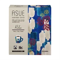 小川珈琲】ASUE Fairtrade Coffee Relax ドリップコーヒー 5杯分