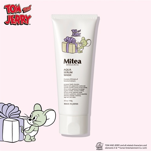 数量限定・トムとジェリー デザイン＞【Mitea ORGANIC】アクアセラム 