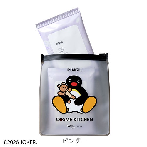 【Mitea ORGANIC】＜ピングー＞アクアセラムシート２Ｐ＜全2種＞(ピングー)