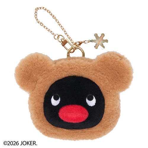 【Cosme Kitchen】＜ピングー＞ぬいぐるみチャームポーチ