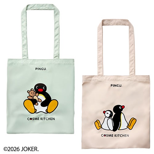 【Cosme Kitchen】＜ピングー＞エコバッグ＜全2種＞