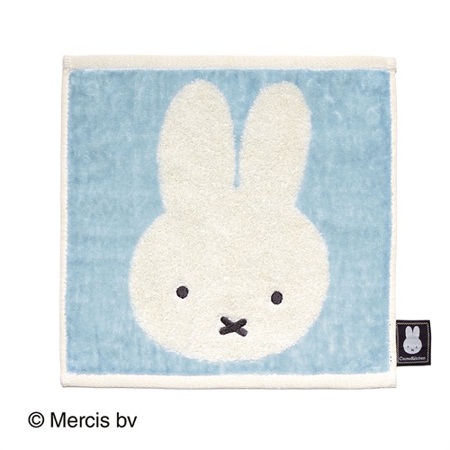 【Cosme Kitchen】＜miffy＞タオルハンカチ＜全2色＞(ブルー)
