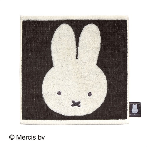 【Cosme Kitchen】＜miffy＞タオルハンカチ＜全2色＞(グレー)