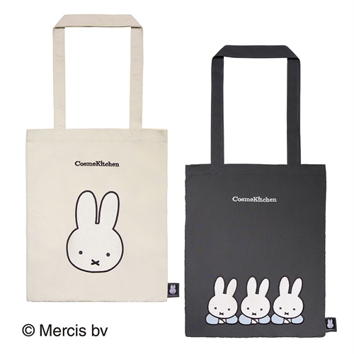 【Cosme Kitchen】＜miffy＞トートバッグ＜全2色＞