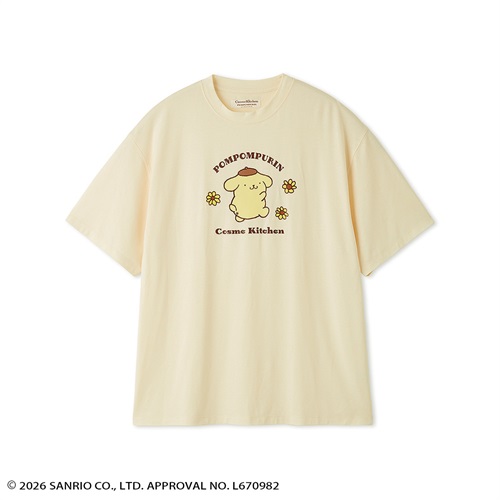 【Cosme Kitchen】＜ポムポムプリン＞Ｔシャツ