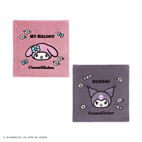 【Cosme Kitchen】＜MY MELODY＞＜KUROMI＞折りたたみミラー＜全2種＞