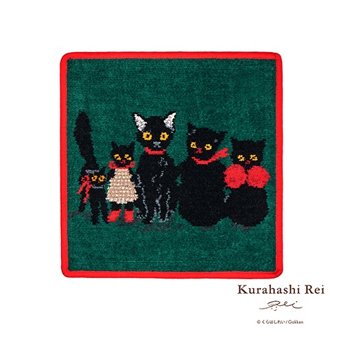 ＜先行予約＞【FEILER】＜Kurahashi Rei＞くろねこのなかのくろねこ＜全2色＞(RED)