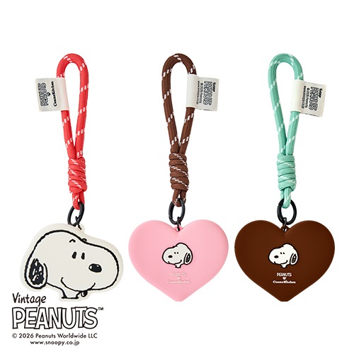 ＜先行予約＞【Cosme Kitchen Products】＜PEANUTS＞アロマティック リップクリーム チャームセット＜全3種＞