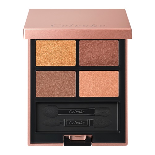 【Celvoke】ヴァティック アイパレット＜限定全2種＞＜2024 Summer Makeup Collection＞(EX10 マジェスティックオレンジ-EX10 Majestic Orange)