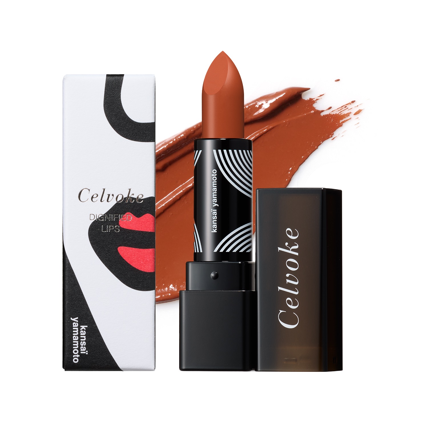 《予約開始》1月14日 10:00～【Celvoke】ディグニファイド リップス 09＜全2種＞ 〈kansaï yamamoto collaboration〉(箱デザイン：アイコニック-Iconic-（1月下旬発送予定）)