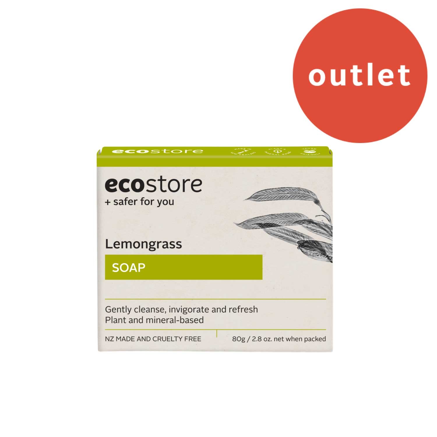 ＜アウトレット＞【ecostore】レモングラスソープ