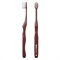 【ecostore】トゥースブラシ レギュラー ふつう　＜全５色＞(RED BROWN)