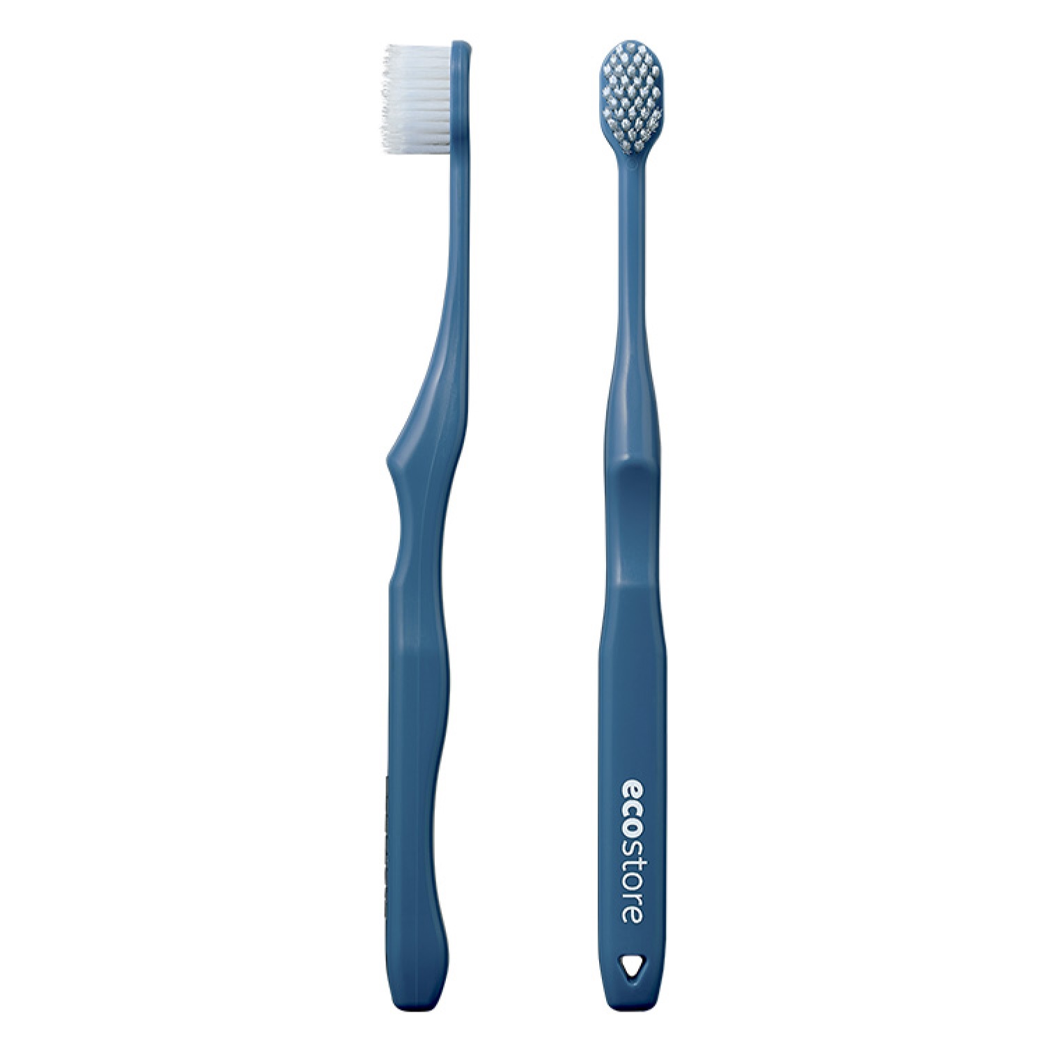【ecostore】トゥースブラシ レギュラー ふつう　＜全５色＞(BLUE)