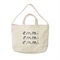 【emmi×ecostore】eco キャンバストート ＜全３色＞(アイボリー)
