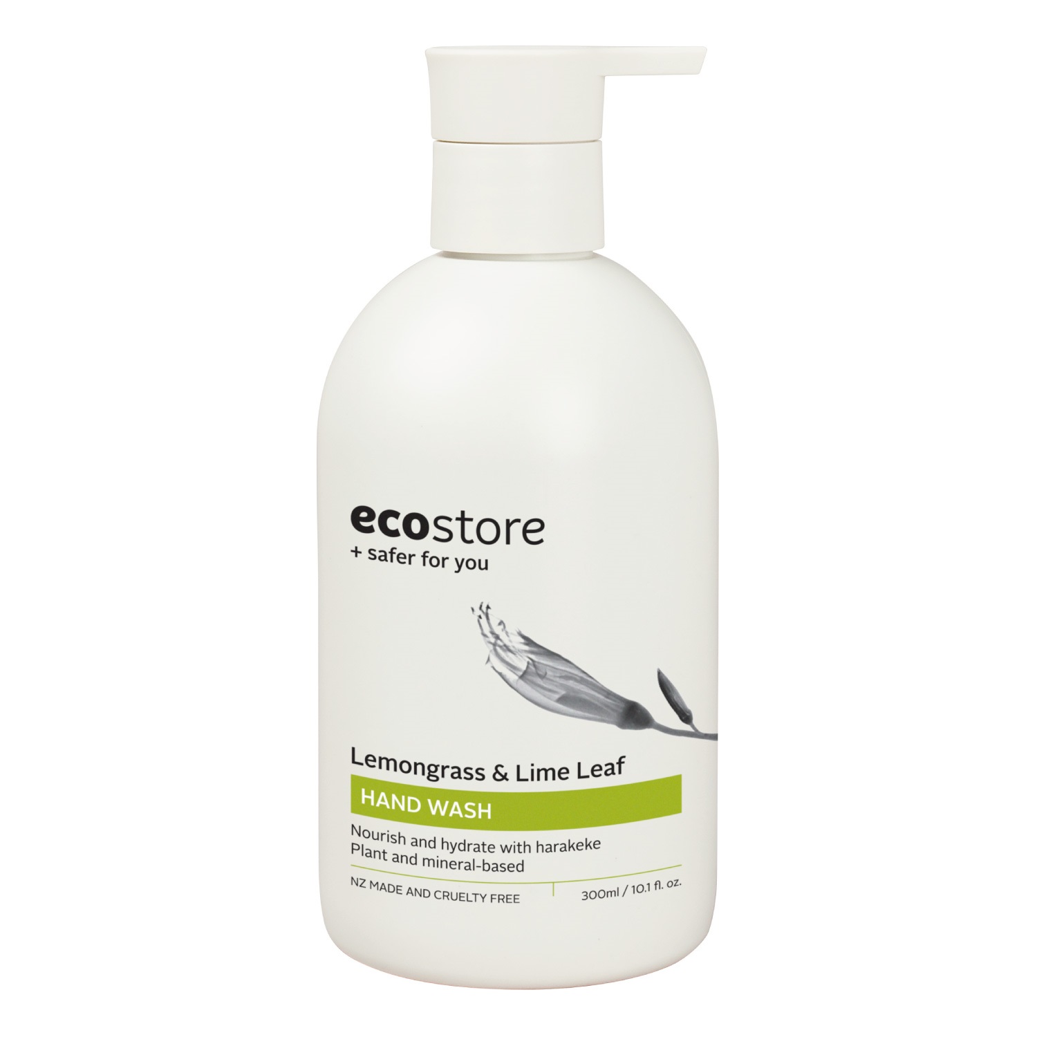 【ecostore】ハンドウォッシュポンプ ＜レモングラス＆ライムリーフ＞ 300mL