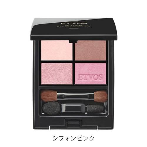 【ETVOS】ミネラルクラッシィシャドーⅠ＜全2種＞(シフォンピンク)