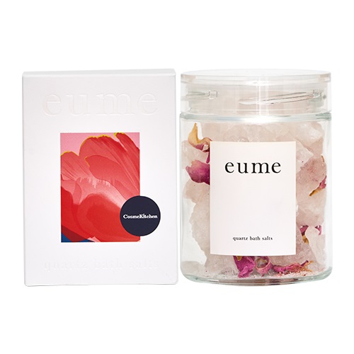【eume】＜FLOWER>クォーツバスソルト　クリスタルピオニー