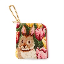 FEILER】チューリップラビット スクエアポーチ ｜Biople WEB STORE