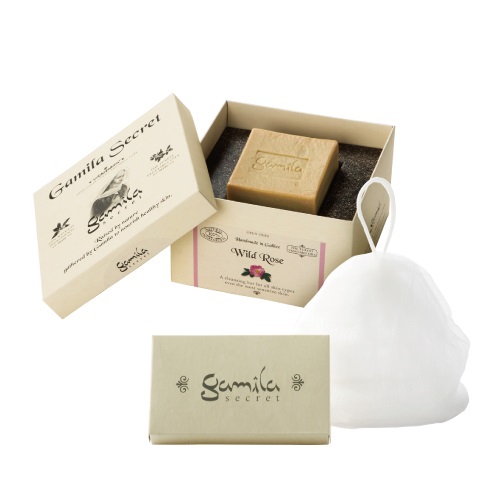 【Gamila Secret】ガミラシークレット ワイルドローズ 泡立てネット付き