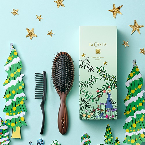 【Ｌa CASTA】ヘッドスパブラシ ギフトセット