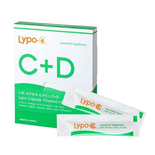 【Lypo-C】Vitamin C+D 11包入