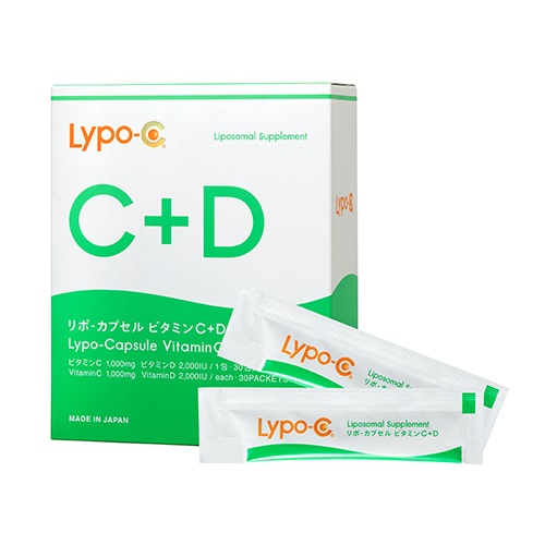 【Lypo-C】Vitamin C+D 30包入