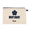 【Biople】＜MARY QUANT×Biople＞フラットポーチ ネイビー